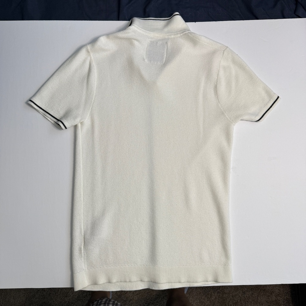 Hollister White Polo Shirt Classic Design - Picture 2 of 5